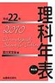 理科年表 第83冊(平成22年)
