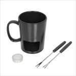 tHf}OZbg B ubN / FONDUE MUG SET B BLACK