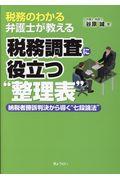 税務のわかる弁護士が教える税務調査に役立つ“整理表”