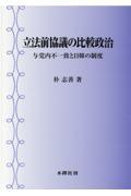 立法前協議の比較政治