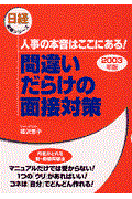 間違いだらけの面接対策