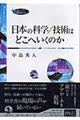 日本の科学/技術はどこへいくのか
