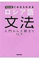 ＮＨＫ出版これならわかるロシア語文法