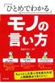 ひとめでわかるモノの言い方