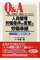 労働法に抵触しないための人員整理・労働条件の変更と労働承継