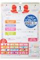E531 ファミリーエコカレンダー壁掛A3 2019