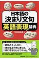 日本語の決まり文句英語表現辞典