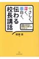 やさしく、深く、面白く、伝わる校長講話