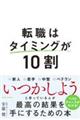 転職はタイミングが10割
