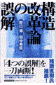 構造改革論の誤解