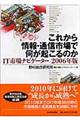 これから情報・通信市場で何が起こるのか