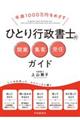 ひとり行政書士の開業・集客・受任ガイド