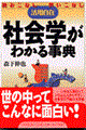 社会学がわかる事典