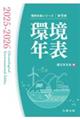 環境年表 2025-2026