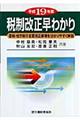 税制改正早わかり　平成１９年度