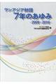 ワンアジア財団７年のあゆみ