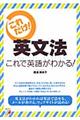 英文法これで英語がわかる！