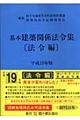 基本建築関係法令集　平成１９年版　法令編