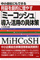 中小会社にもできる利益を劇的に増やす「ミーコッシュ」導入・活用の具体策