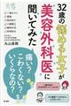 ３２歳の悩める女子が美容外科医に聞いてみた