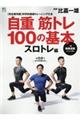 自重筋トレ１００の基本　スロトレ編