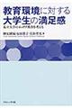 教育環境に対する大学生の満足感