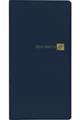 075 ウィークリーポケットダイアリー・スリム(ブルー)