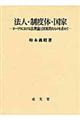 法人・制度体・国家