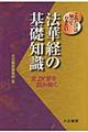 これだけは知っておきたい法華経の基礎知識