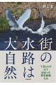 街の水路は大自然