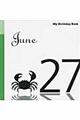 マイ・バースデー・ブック 6月27日