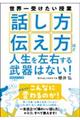 「話し方」「伝え方」ほど人生を左右する武器はない！