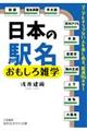 日本の駅名おもしろ雑学