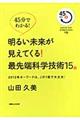 明るい未来が見えてくる！最先端科学技術１５。