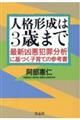 人格形成は３歳まで