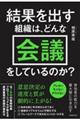 結果を出す組織は、どんな会議をしているのか？