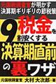 税金を９割安くする決算期直前の裏ワザ