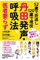 丹田発声・呼吸法で医者要らず