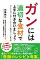 ガンには適切な食材で上手に付き合いましょう