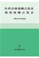 医科診療報酬点数表調剤報酬点数表　令和４年４月改正版