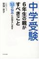 中学受験　６年生の親がすべきこと