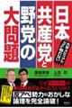 日本共産党と野党の大問題