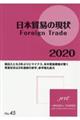日本貿易の現状　２０２０