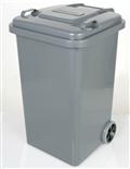 vX`bN gbV J 65L O[^PLASTIC TRASH CAN 65L GRAY