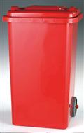 プラスチック トラッシュ カン 65L レッド／PLASTIC TRASH CAN 65L RED