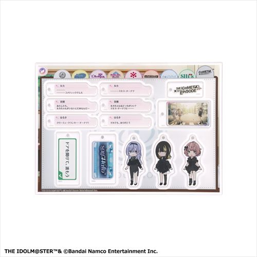 �A�C�h���}�X�^�[ �V���C�j�[�J���[�Y �A�N�����`���[���Z�b�g283�v�� �R���e�B�b�N