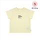 petit main プリントTシャツ イエロー S(S:0040)