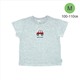 petit main プリントTシャツ グレー M(S:0040)