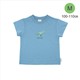 petit main プリントTシャツ ブルー M(S:0040)