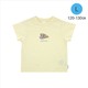 petit main プリントTシャツ イエロー L(S:0040)